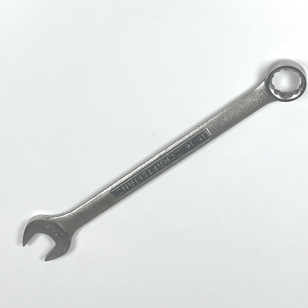 Craftsman 15/16 Combination Wrench 12 Point Box Open End Forged USA VV-44704